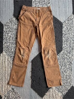 Carhartt Rugged-Flex Straight Fit Duck Double Front Pants